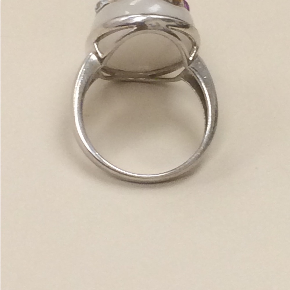 925 Multi Stone Ring - image 3